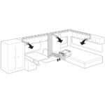 Dometic FreshWell FWX4 3000 6800 BTU Isıtma/Soğutma Zemin Kliması - Görsel 5