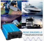 12V 1000W Tam Sinüs Inverter, MAX - Görsel 4