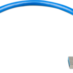 USB extension cable 0,3m one side right angle