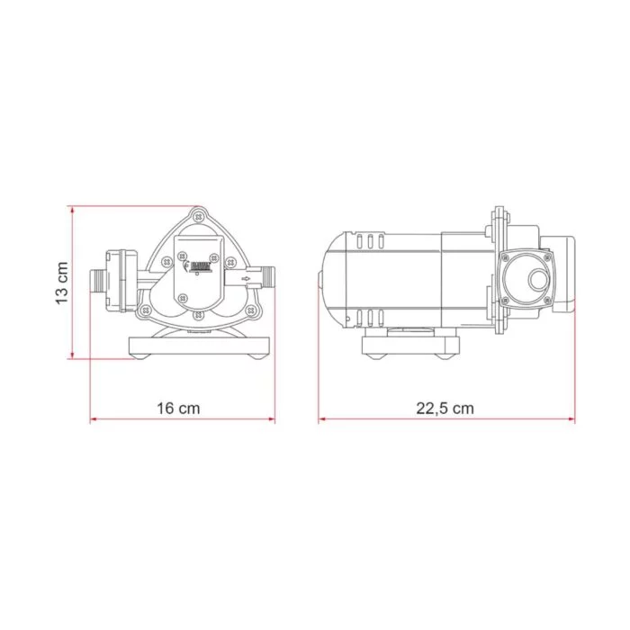 AQUA 8 HİDROFOR 7 LT 12V - Görsel 3