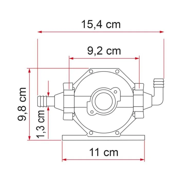 AQUA F HİDROFOR 10 LT 12V - Görsel 3