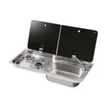 ÇİFT GÖZLÜ AYRIK CAM KAPAKLI KOMBINASYONLU OCAK