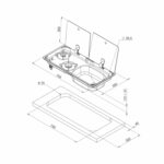ÇİFT GÖZLÜ AYRIK CAM KAPAKLI KOMBINASYONLU OCAK - Görsel 2