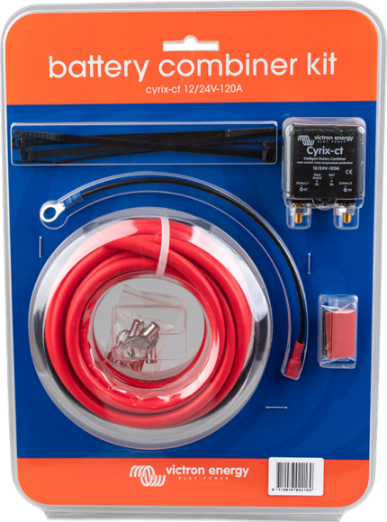 Cyrix-ct 12/24V-120A Battery combiner kit