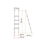 Fiamma Deluxe 4B - 4 Adımlı Merdiven - Görsel 2