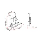 Fiamma PRO Hymer/Dethleffs - Bisiklet Taşıyıcı - Görsel 2