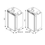 Dometic RC 10.4T 90L 12 Volt Kompresörlü Buzdolabı - Görsel 10