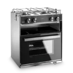 Dometic Starlight Izgara Dolabı Ve 2 Gözlü Ocaklı Gazlı Fırın