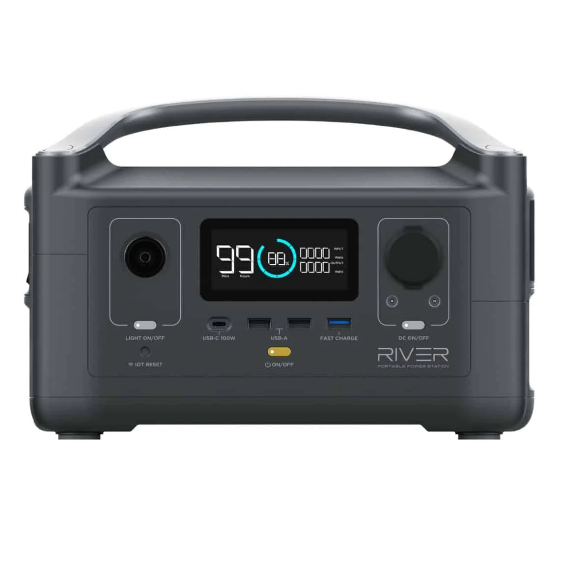 EcoFlow RIVER 288Wh Kapasiteli Portatif Güç İstasyonu - Görsel 1