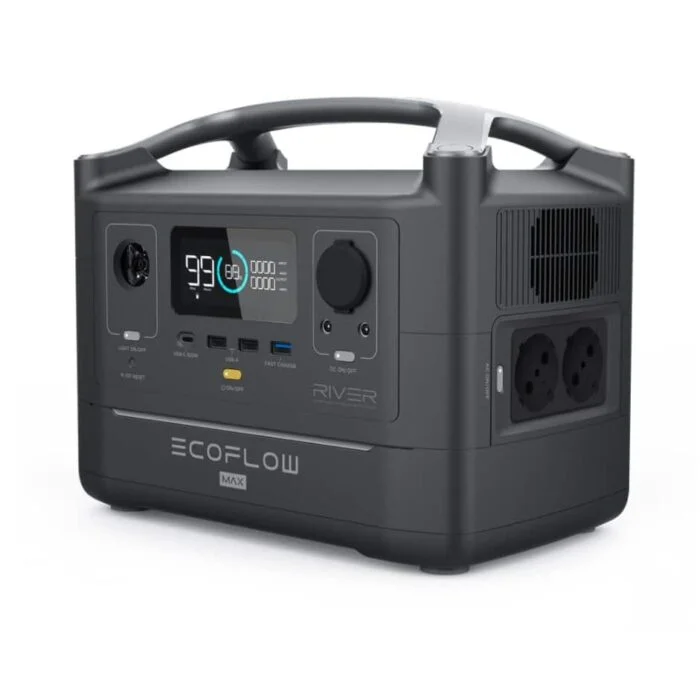 EcoFlow RIVER Max 576Wh Kapasiteli Portatif Güç İstasyonu - Görsel 1