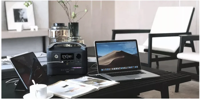 EcoFlow RIVER Max 576Wh Kapasiteli Portatif Güç İstasyonu - Görsel 13