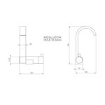 KATLANIR KROM DÜZ KUĞU MUSLUK - Görsel 2