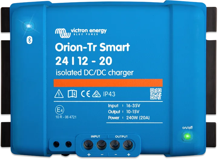 12/12V 18A İzoleli DC-DC Charger Bluetooth Özellikli, ORI121222120, Victron - Görsel 1