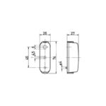 Jokon Plaka Lambası - K 97 - Görsel 2