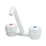 Comet Plastik Beyaz Renk Sıcak Soğuk Musluk