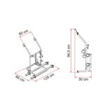 Fiamma VW T3 (T25) Bisiklet Taşıyıcısı - Görsel 2