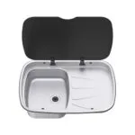 Thetford Kapaklı Dikdörtgen Damlalıklı Eviye (Sol) (Kopya)