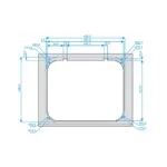 Thetford Kare Eviye - Görsel 2