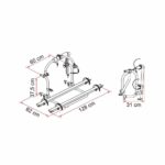 Fiamma TRIGANO - CI - ROLLER TEAM Bisiklet Taşıyıcısı - Görsel 2