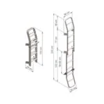 Thule On Adımlı Katlanır Merdiven - Görsel 3