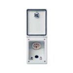 CKW UYDU VE TV İLE ELEKTRİK PRİZİ 220V + 12V