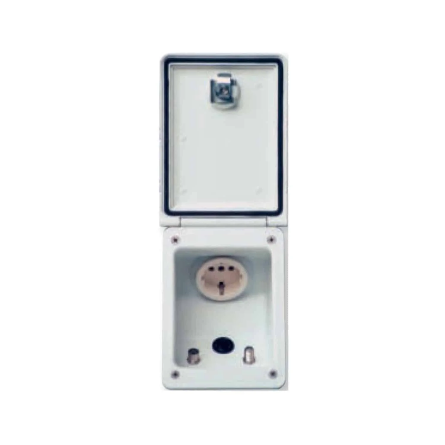 CKW UYDU VE TV İLE ELEKTRİK PRİZİ 220V + 12V - Görsel 1