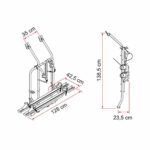 Fiamma VW T4 D Bisiklet Taşıyıcısı - Görsel 2
