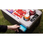 Acopower VX18 12/24/220Volt Akülü/Kablolu 18Litre Kompresörlü Outdoor Oto Buzdolabı + Powerbank + LED Lamba - Görsel 6