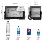 Acopower X30A 12/24/220Volt Akülü/Kablolu 30Litre Kompresörlü Outdoor Oto Buzdolabı - Görsel 6