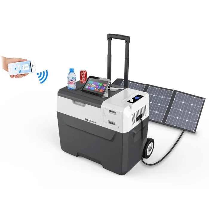 Acopower X30A 12/24/220Volt Akülü/Kablolu 30Litre Kompresörlü Outdoor Oto Buzdolabı - Görsel 7