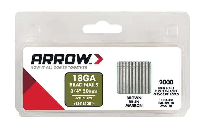 Arrow BN1812 20mm 2000 Adet Profesyonel Kesik Başlı Çivi - Görsel 2