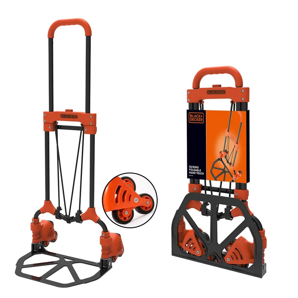 black-decker-bh201-30-65kg-merdiven-cikabilen-katlanir-el-arabasi-13103 BLACK+DECKER BH201 30/65Kg Merdiven Çıkabilen Katlanır El Arabası - Görsel 1