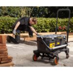 BLACK+DECKER BH206 55/120Kg Çok Fonksiyonlu Katlanır El Arabası - Görsel 4