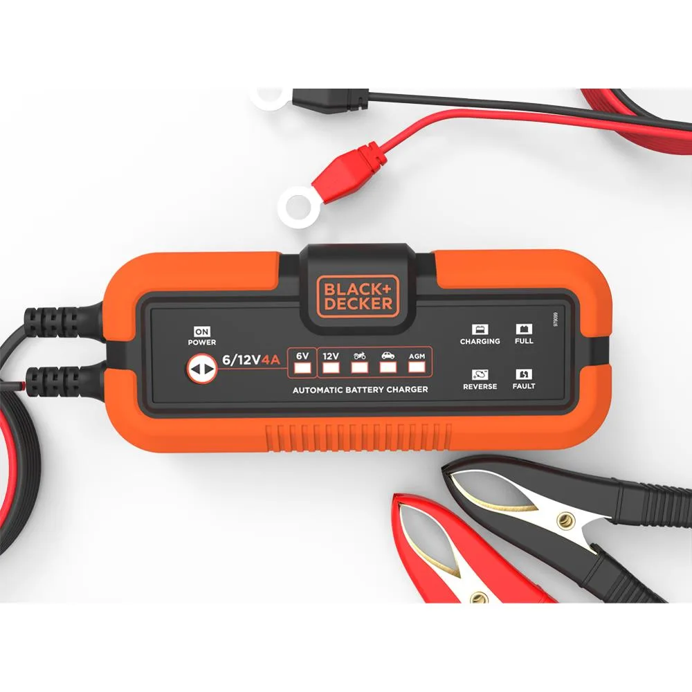 BLACK+DECKER BXA22 6V/12V 120A Akıllı Akü Şarj ve Akü Bakım Cihazı - Görsel 1