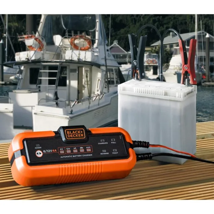 BLACK+DECKER BXA22 6V/12V 120A Akıllı Akü Şarj ve Akü Bakım Cihazı - Görsel 5