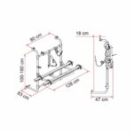 Fiamma Caravan Universal - Bisiklet Taşıyıcısı - Görsel 2