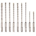 CAT DA03902 17 Parça Tungsten Karbür SDS-Plus Beton Kırıcı/Delici Matkap Ucu - Görsel 4