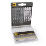 CAT DA06901 10 Parça Profesyonel Metal/Ahşap Hassas/Kaba Kesim Dekupaj Testere Ucu - Görsel 2