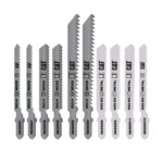 CAT DA06901 10 Parça Profesyonel Metal/Ahşap Hassas/Kaba Kesim Dekupaj Testere Ucu - Görsel 3