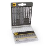 CAT DA06903 10 Parça Profesyonel Metal/Ahşap Hassas/Kaba Kesim Dekupaj Testere Ucu - Görsel 2