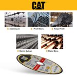CAT DA10126 350mm Universal Metal Profil Kesme Taşı - Görsel 4