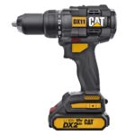 CAT DX11 18Volt/2.0Ah Li-ion Çift Akülü Kömürsüz Profesyonel Şarjlı Matkap - Görsel 2