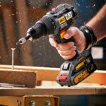 CAT DX11 18Volt/2.0Ah Li-ion Çift Akülü Kömürsüz Profesyonel Şarjlı Matkap - Görsel 7