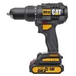 CAT DX12 18Volt/2.0Ah Li-ion Çift Akülü Kömürsüz Profesyonel Şarjlı Darbeli Matkap - Görsel 2