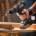 CAT DX155.1 18Volt/2.0Ah Li-ion Çift Akülü Profesyonel Şarjlı Darbeli Matkap - Görsel 7