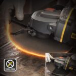 CAT DX352 2350Watt 180mm Profesyonel Dönebilir Tutma Kollu Büyük Taşlama - Görsel 10