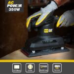 CAT DX44 350Watt Profesyonel Devir Ayarlı Titreşimli Zımpara - Görsel 3