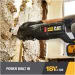 CAT DX52BC 18Volt 2.0Ah Li-ion Tek Akülü Profesyonel Tilki Kuyruğu Testere - Görsel 3