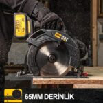 CAT DX53B 18Volt 185mm Kömürsüz Profesyonel Daire Testere (Akü Dahil Değildir) - Görsel 3