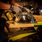 CAT DX53B 18Volt 185mm Kömürsüz Profesyonel Daire Testere (Akü Dahil Değildir) - Görsel 8